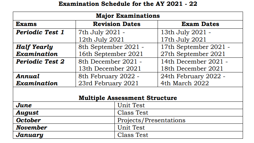 Examination-Schedule